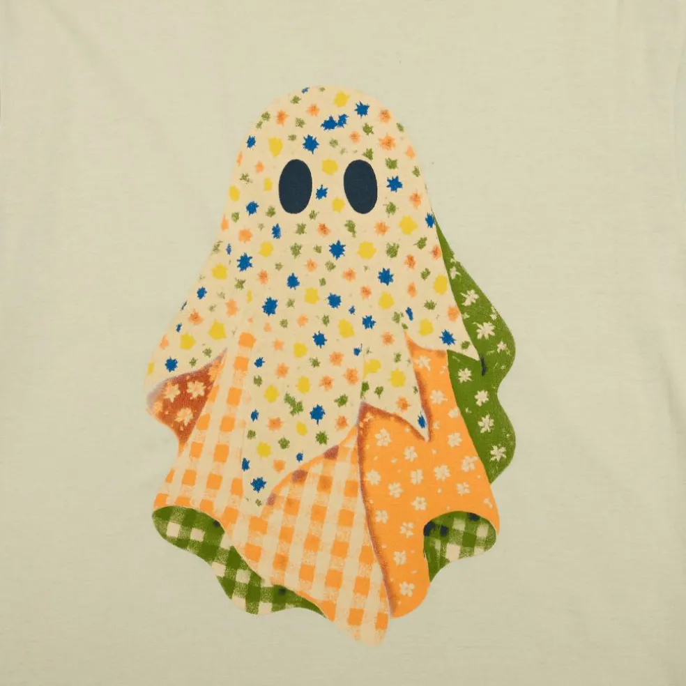Patchwork Ghost Adult T-Shirt