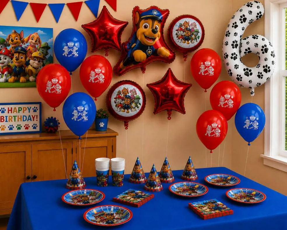 PAW Patrol™ Birthday Party Kit with Number