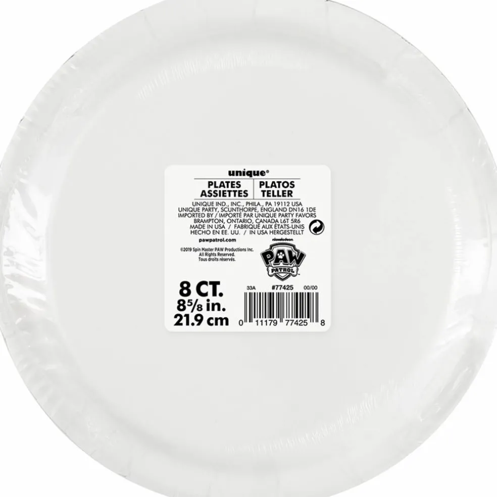 8.5" PAW Patrol™ Paper Plates, 8ct.