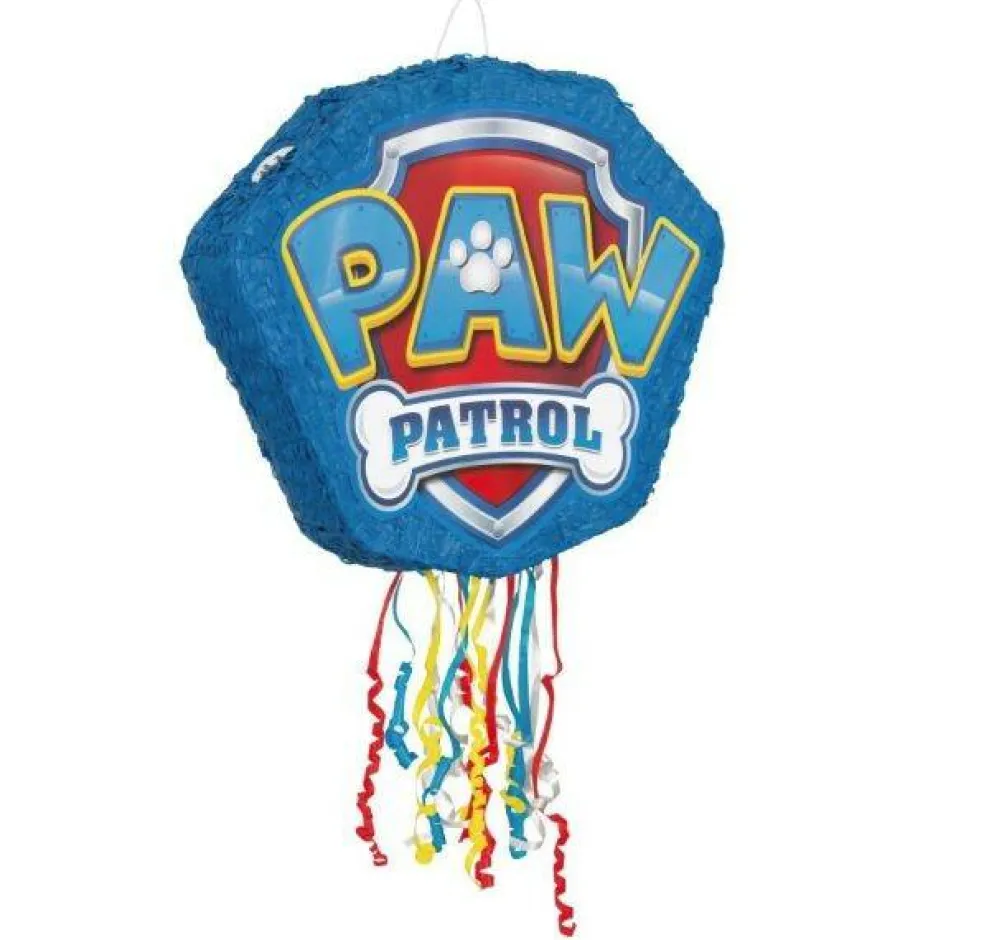 Paw Patrol Sheild, Drum Pop-Out Pinata - 1 Pinata