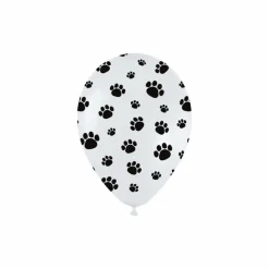 11" Paw Prints Latex Balloon
