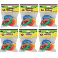 Paw Prints Wristbands, 10 Per Pack, 6 Packs