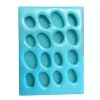 16pc Almonds Silicone Mold| Realistic Peanuts| Food Shaped Mold| Candle| Soap | Embeds. Mold for Wax| Resin| Clay