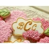 4 PC Plastic Frame Pattern Shape Cookie Cutters Set