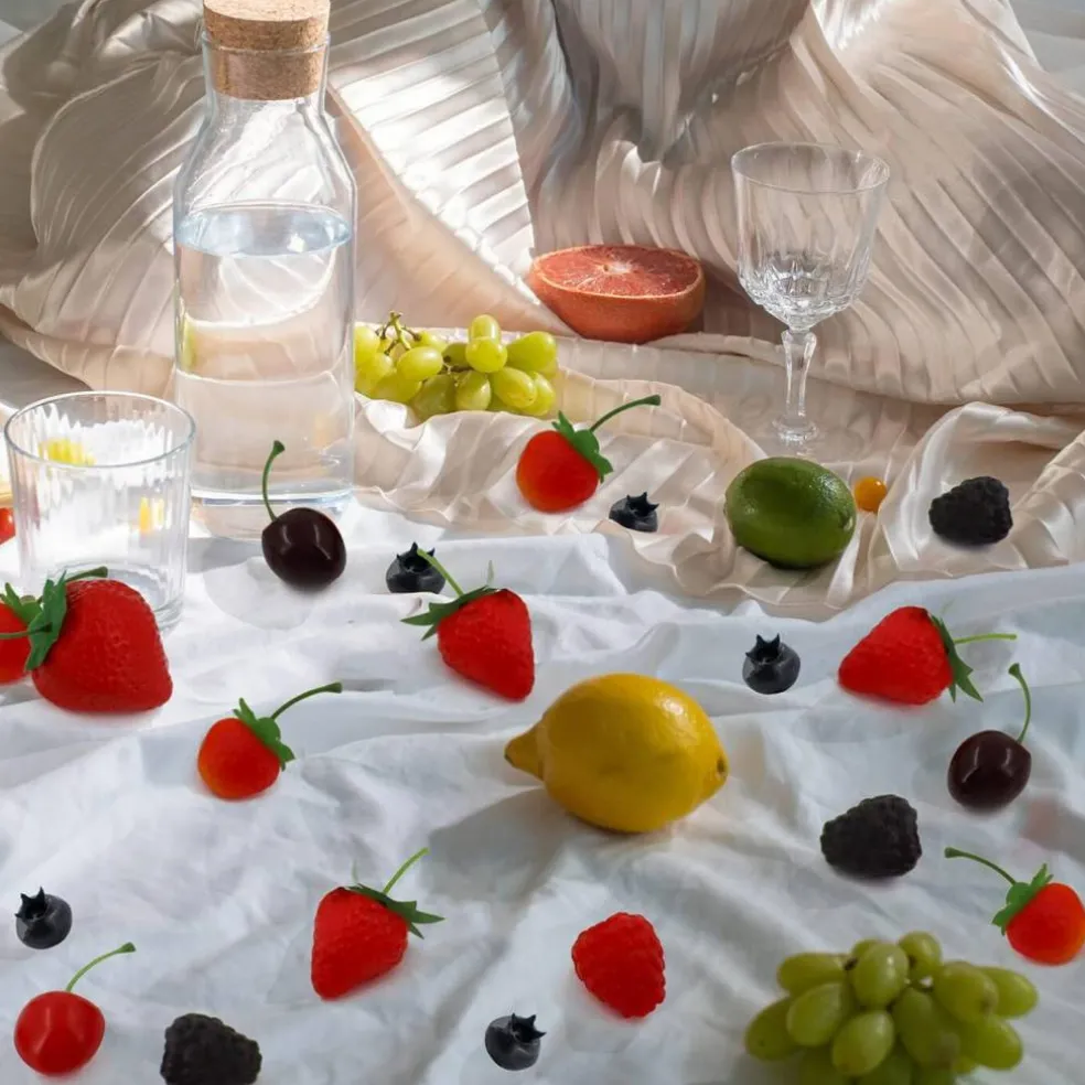 52 PCS Artificial Fake Fruit - Mixed Berries