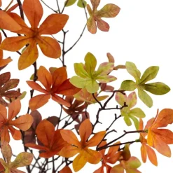 3PCS Artificial Fall Greenery Stems for Vase, Faux Autumn Leaf Branches, Realistic Fall Foliage Picks for Thanksgiving Centerpieces, Harvest Festival, Wedding, Farmhouse & Home Decorations