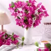 60 Pcs Artificial Faux Bougainvillea Fake Flower Tabletop Arrangement