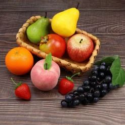 9 PCS Artificial Fruits Fake Fruits