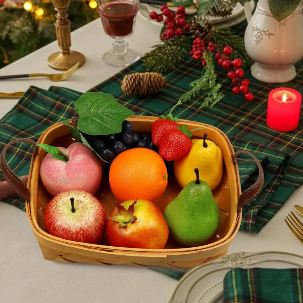9 PCS Artificial Fruits Fake Fruits