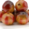 6 PCS Artificial Pomegranates Fake Realistic Simulation Fruits