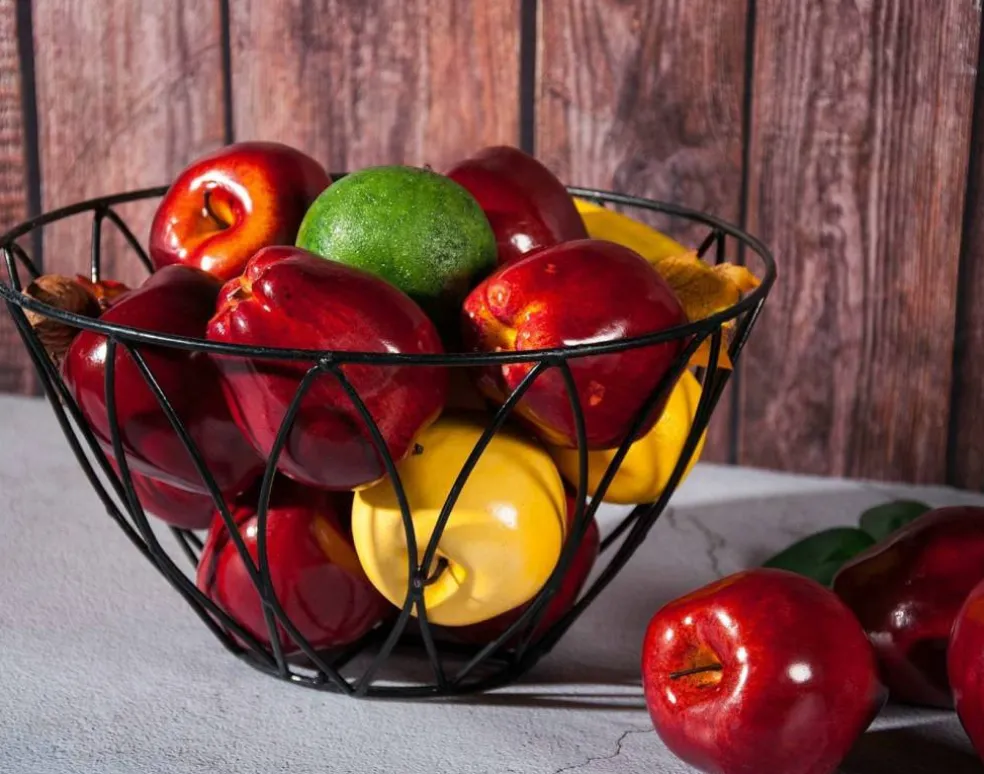 16PCS Artificial Red Apples