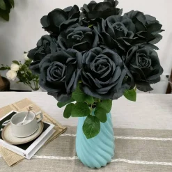 12 Pcs Artificial Roses for Wedding & Any Occasions