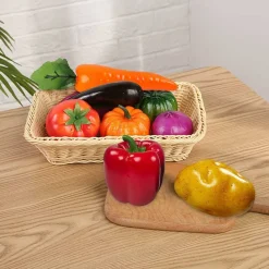 11 Pcs Artificial Vegetables, Faux Fake Mixed Vegetables Decoration