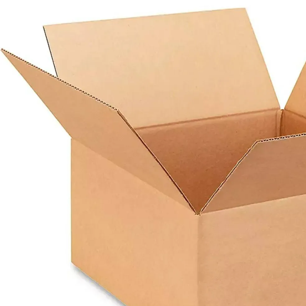 25 Pcs Corrugated Boxes, Durable Kraft, Packing and Shipping 16 x 16 x 8 Inch