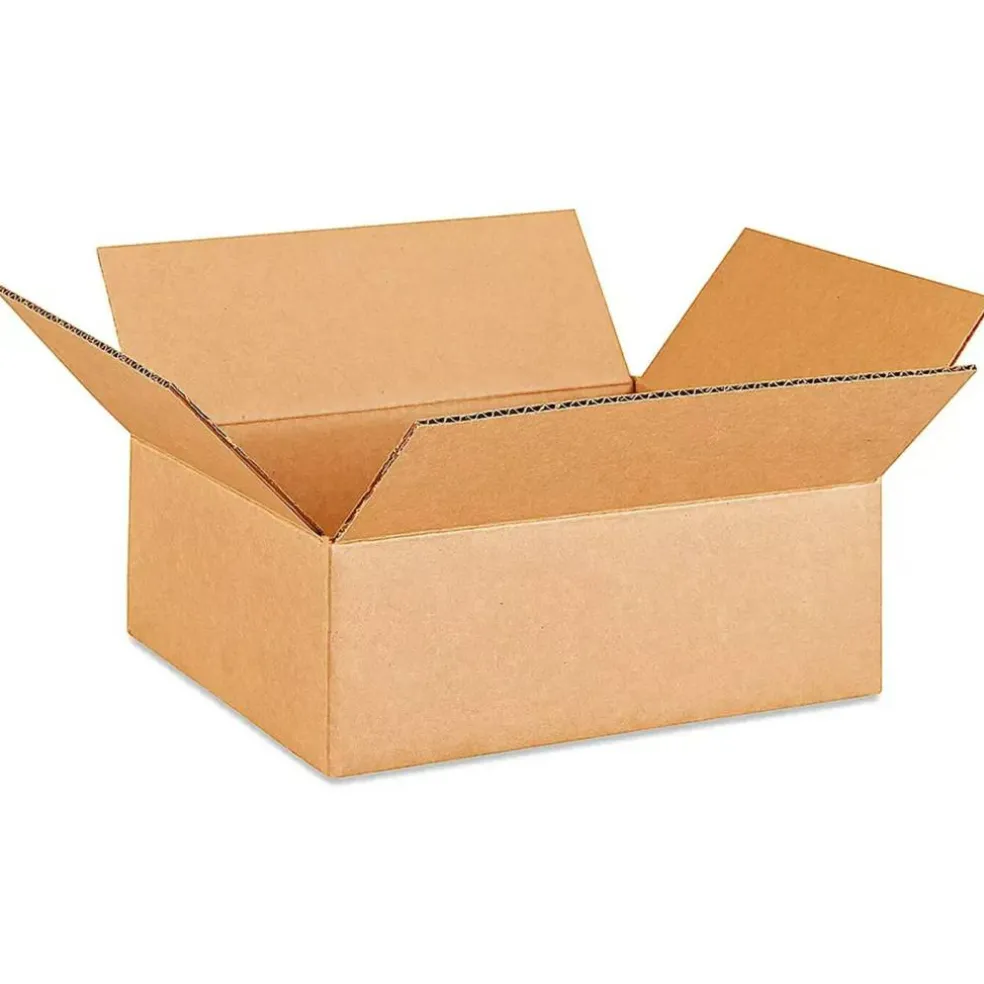 25 pcs Corrugated Boxes for Shipping Apparel Books Electronics Heavy Duty Storage Solution 12 x 9 x 4 inch