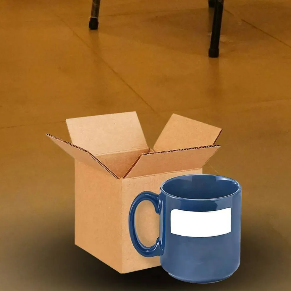 25 pcs Corrugated Kraft Shipping Boxes for Packaging Durable 4 x 4 x 4 Inch