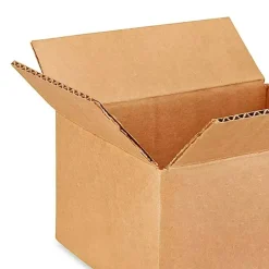 25 pcs Corrugated Shipping Boxes Durable Kraft Cardboard 8 x 6 x 4 Inch