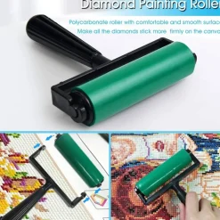 70 PCS 5D Diamond Painting Tools Kit with Embroidery Box and Roller