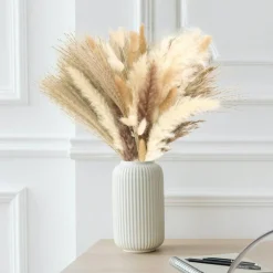 610 PCS Dried Pampas Grass Decor, Dried Flower Bouquets for Wedding, Home, Centerpiece Table, Modern Home, Western Living Room, Nurserie, Nursery, Boho Room, Beach, Women Office, and Boho Decor