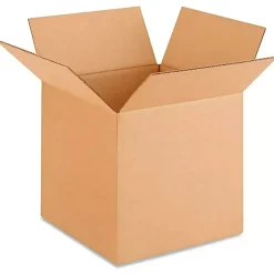 25 pcs Durable Corrugated Shipping Storage Box for Packaging 10 x 10 x 10 inch