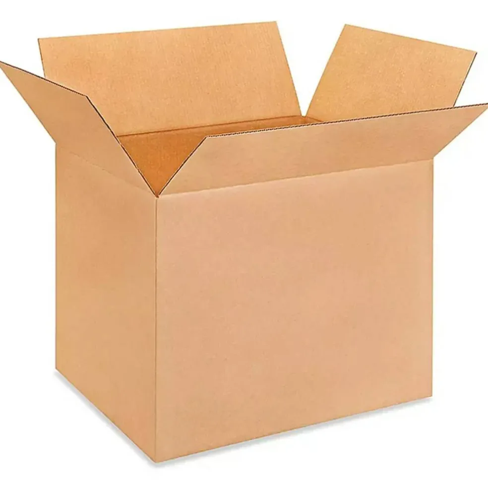 15 pcs Extra Large Corrugated Shipping Boxes 24 x 18 x 18 Inch for Packing and Storage