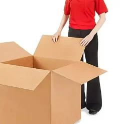 10 Pcs Extra Large Corrugated Shipping Boxes 24 x 24 x 24 Inch for Packing Odd Shaped Items
