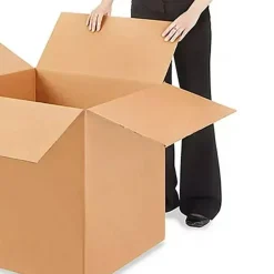 10 Pcs Extra Large Corrugated Shipping Boxes 24 x 24 x 24 Inch for Packing Odd Shaped Items