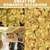 300PCS Fake Rose Petals for Romantic Night Romantic Festive Atmosphere Creation for Marriage Proposal Wedding