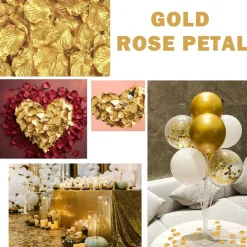 300PCS Fake Rose Petals for Romantic Night Romantic Festive Atmosphere Creation for Marriage Proposal Wedding
