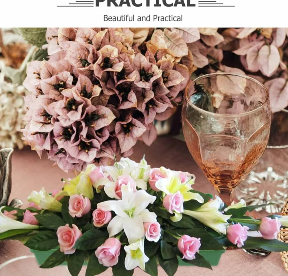 10pcs Floral Foam Round Bowls for Flower Arrangements