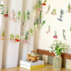 2 Pcs 6.6 ft Artificial Flower Party Banner