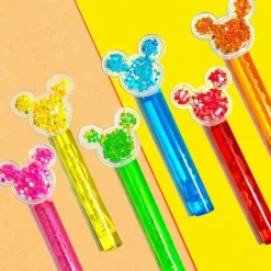 24Pcs Glitter Mouse Ear Bubble Wands for Kids
