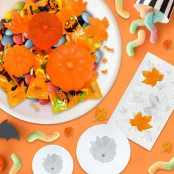 7 Pcs Halloween Pumpkin Candle Molds