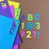 636 Pcs 1.5 in. Happy Colors Bulletin Board Letters & Numbers (Happy)