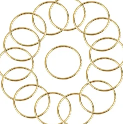 15Pcs Macrame Hoops Ring