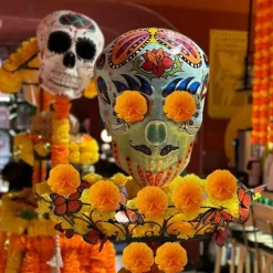 101PCS Marigold Flower Heads Bulk (Orange)