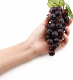 2PCS Purple Grapes - Fake Fruit