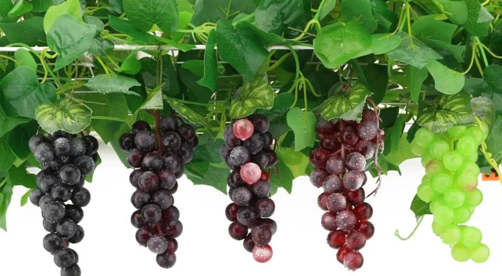 2PCS Purple Grapes - Fake Fruit
