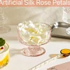 300Pcs Silk Ivory Rose Petals,Artificial Flowers Petals Romantic Night Decoration for Wedding