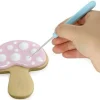 4 Pcs Sugar Stir Needle Scriber Needle Cookie Decorating Supplies Tool 5.2 Inches
