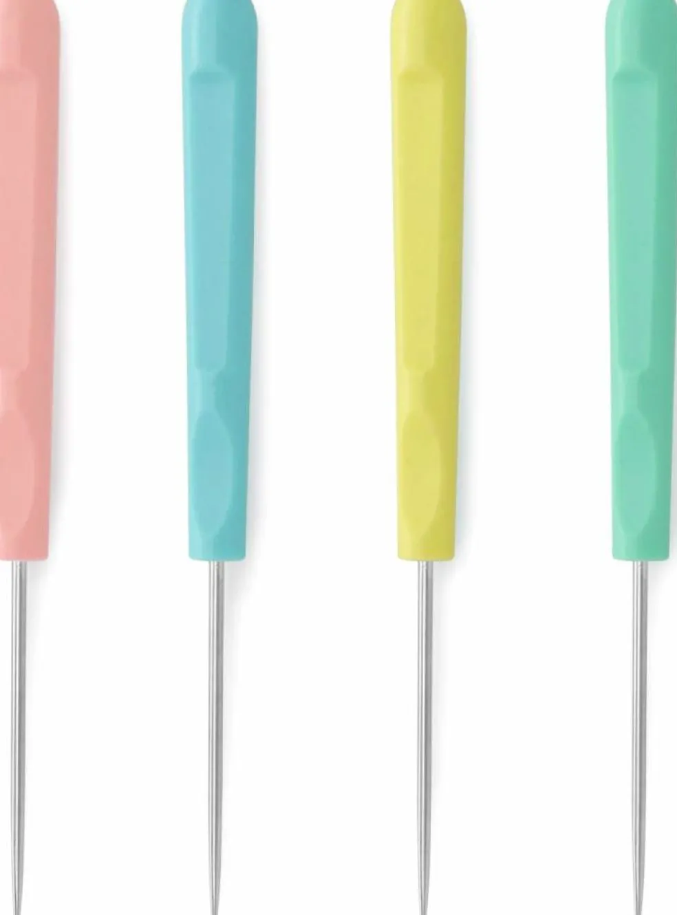 4 Pcs Sugar Stir Needle Scriber Needle Cookie Decorating Supplies Tool 5.2 Inches