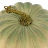 8" Peach & Green Decorative Pumpkin by Ashland®
