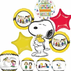 Peanuts® Foil Balloon Birthday Bouquet