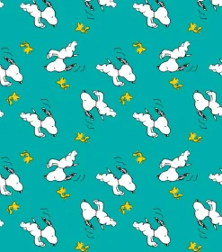 Peanuts® Snoopy & Woodstock On the Go Fleece Fabric