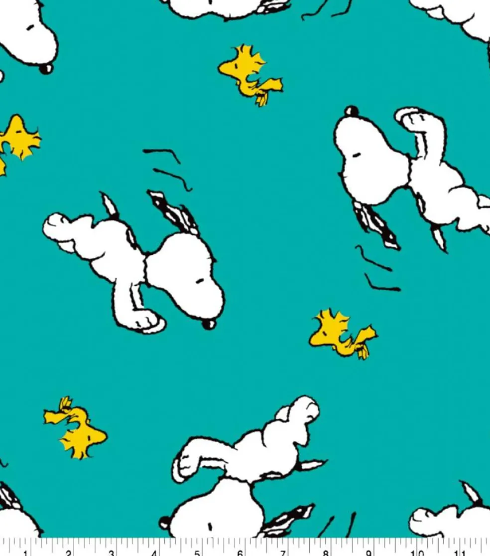 Peanuts® Snoopy & Woodstock On the Go Fleece Fabric