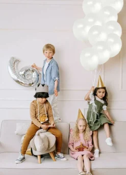 Pearl White Latex Balloons 50pcs 12in Matte Party & Wedding Decor