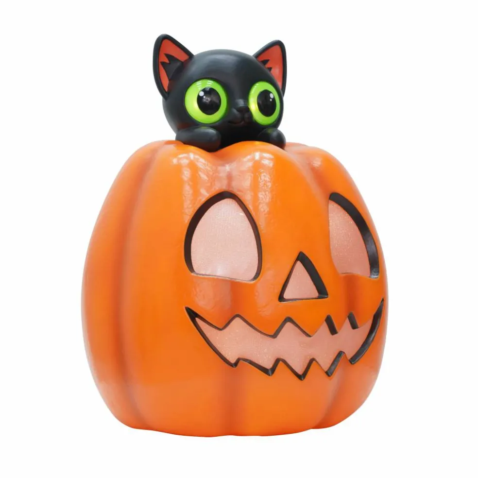 20" Peek a Boo Cat Light Up Blow Mold by Ashland®