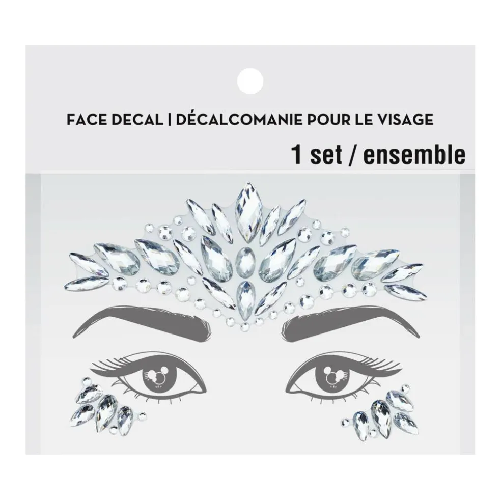 Peel & Stick Jewel Face Decal Set
