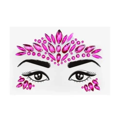 Peel & Stick Jewel Face Decal Set