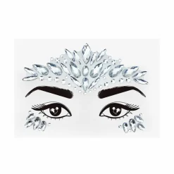 Peel & Stick Jewel Face Decal Set